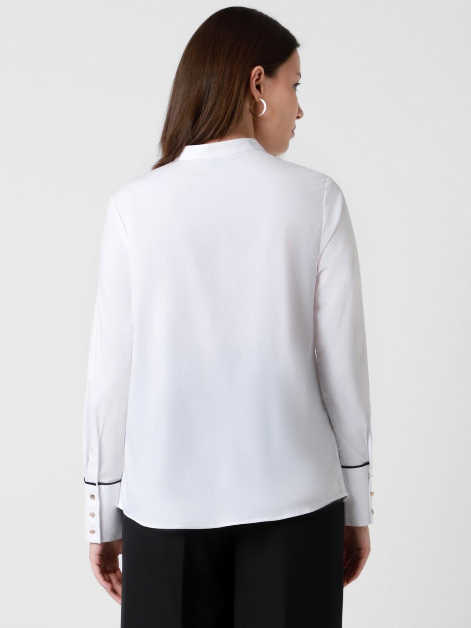 Van Heusen White Regular Fit Top