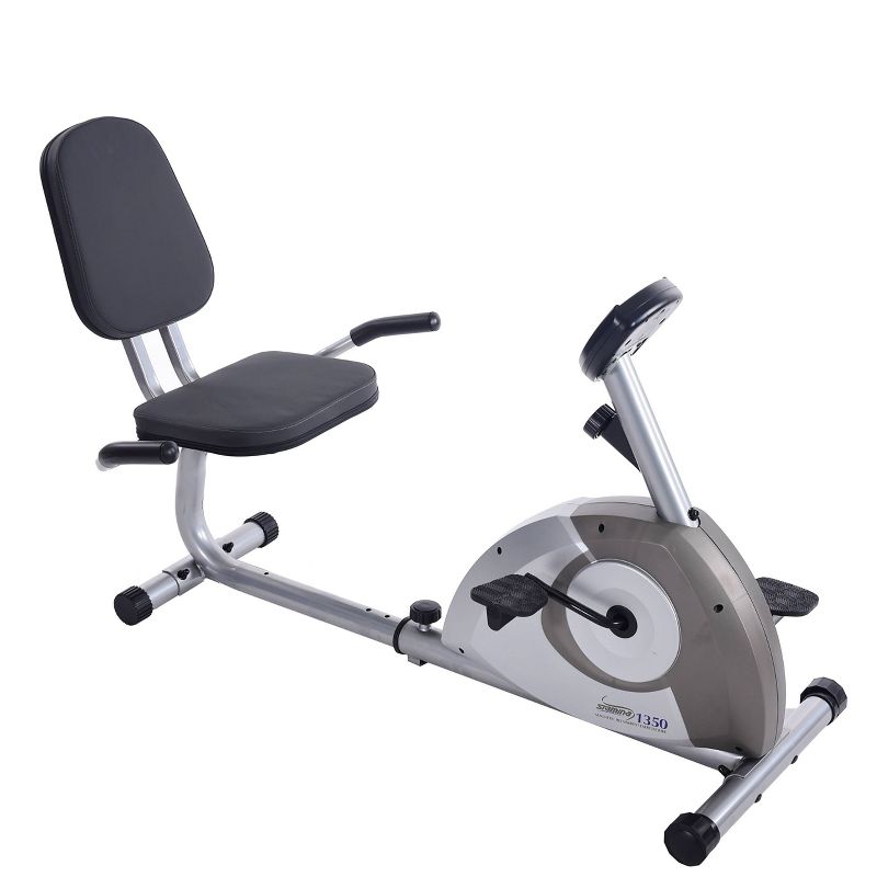 Body Flex Sports Body Rider BRF700 Stationary Full Body Cardio Exercise Upright Fan Bike with Dual Action Handlebars and Adjustable Seat