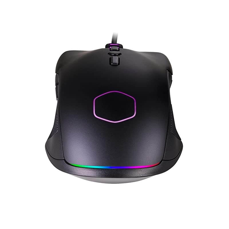 CM310 Gaming Mouse with Ambidextrous Grips 10000 DPI Optical Sensor and RGB Illumination