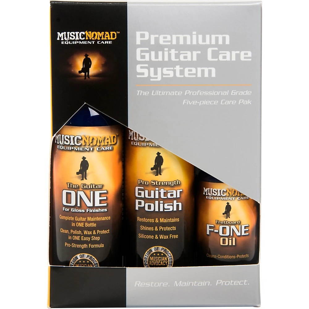 MusicNomad Premium Guitar Care System