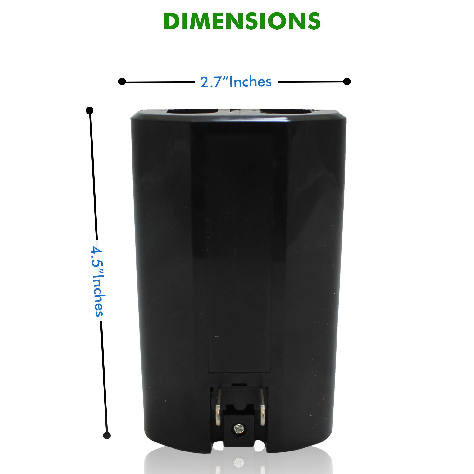 Technical Pro Portable 50-Watt Megaphone Bullhorn Speaker w/ Siren & Detachable Microphone - Rechargeable Megaphone Battery w/ a Built-In AC Wall Charger, Good for Trainers, Coaches, Cheer Leaders