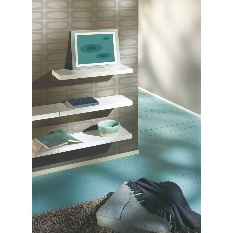 35.5" x 8" Big Boy Basic Shelf White - Dolle Shelving