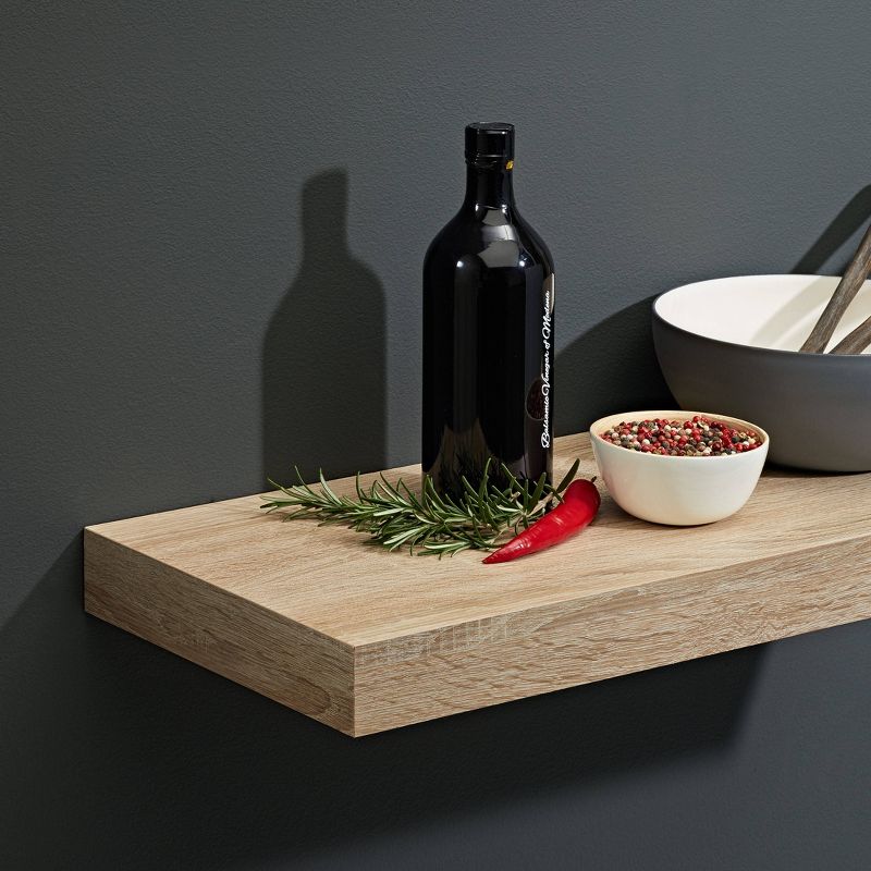 Big Boy Floating Shelf 35.5 x 10 - Vintage Oak