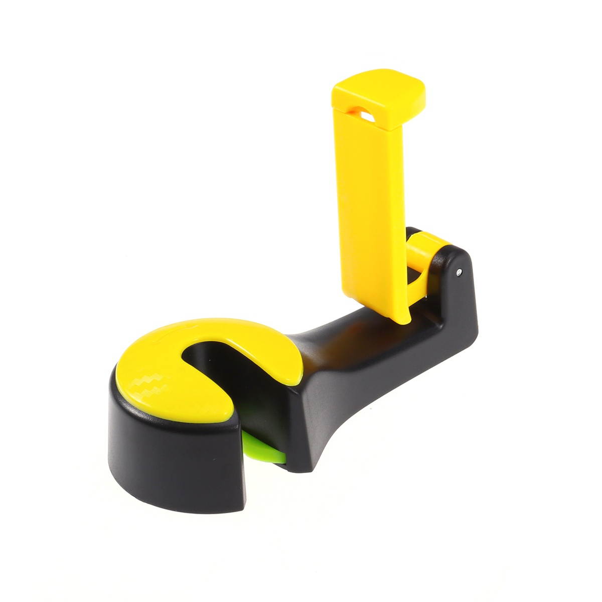 Car Backseat Headrest Phone Holder Car Headrest Mount Rotatable Universal Organizer for Smartphone (Black)