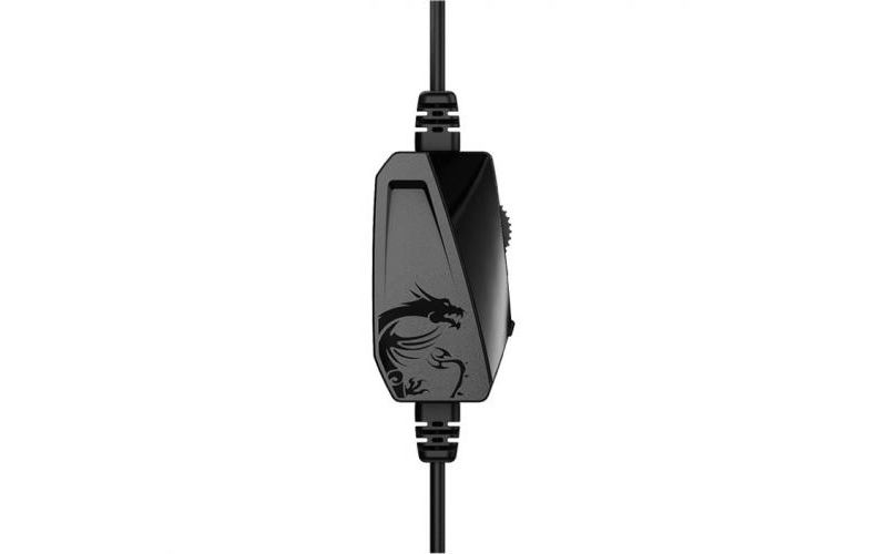 MSI Immerse GH60 Gaming Headset - 3.5 mm headphone jack - 40 kHz maximum frequency responce - High resolution audio