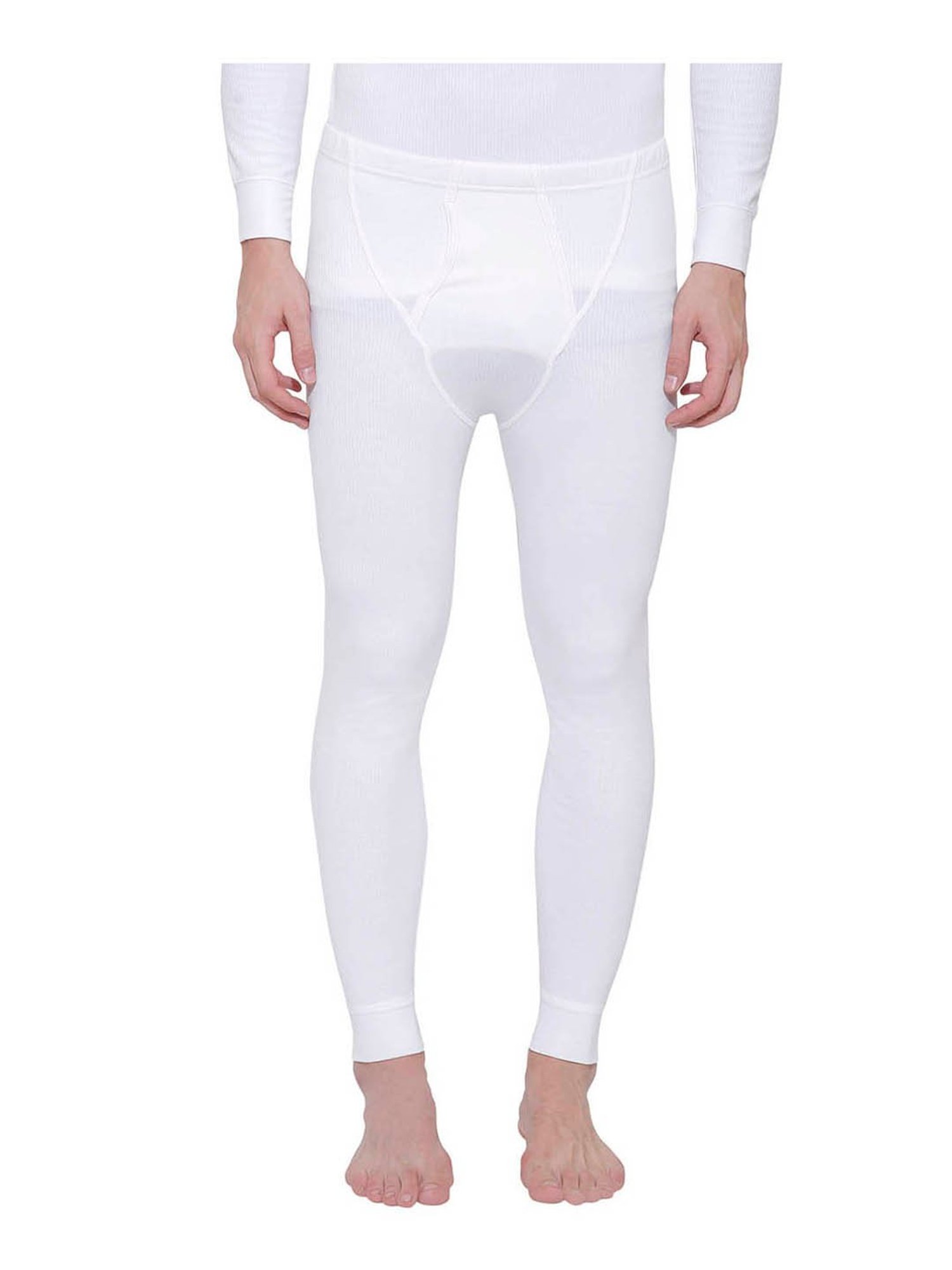 Bodycare Insider Off White Regular Fit Thermal Bottom