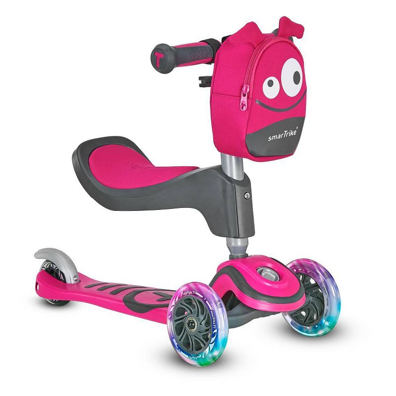 smarTrike T1 3 Wheel Kids' Kick Scooter - Pink