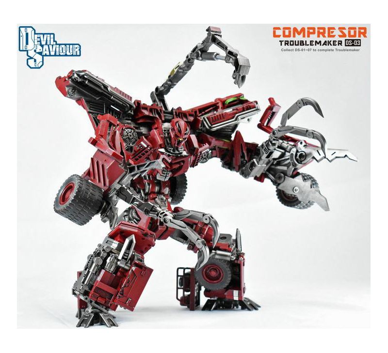 DS-03 Compresor | Devil Saviour Construction Combiner Action figures