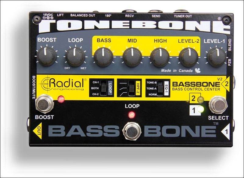 Radial Bassbone V2 Preamp & DI Box