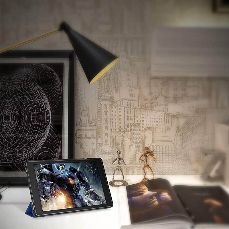 Case for  Fire HD 10 Tablet 101 7th 9th Generation 2017 Release 2019 Release Smart Cover with Auto SleepWake Blue