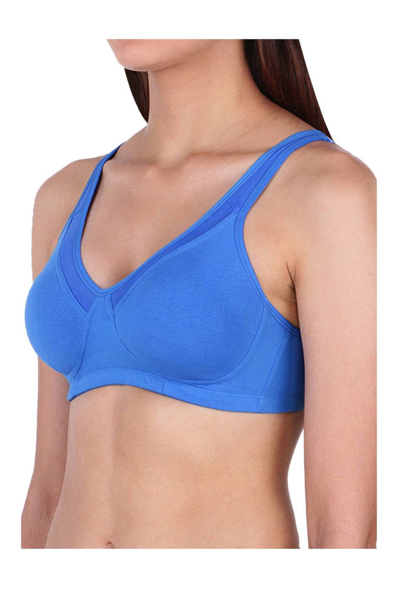 Candyskin Blue Non Wired Non Padded T-Shirt Bra