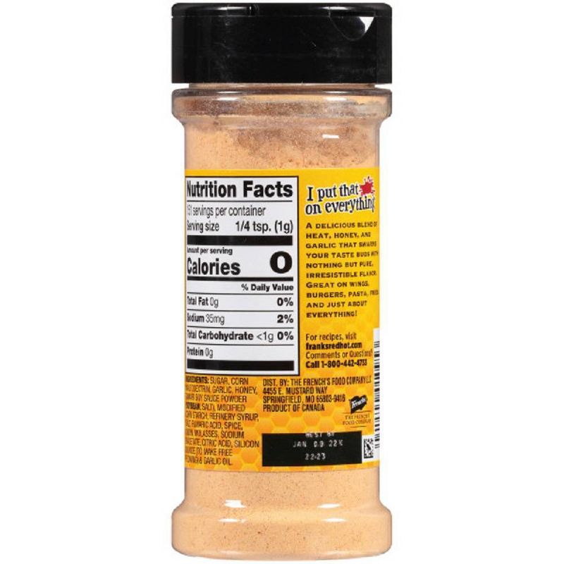 Frank's RedHot Gluten Free Stingin' Honey Garlic Seasoning - 5.36oz