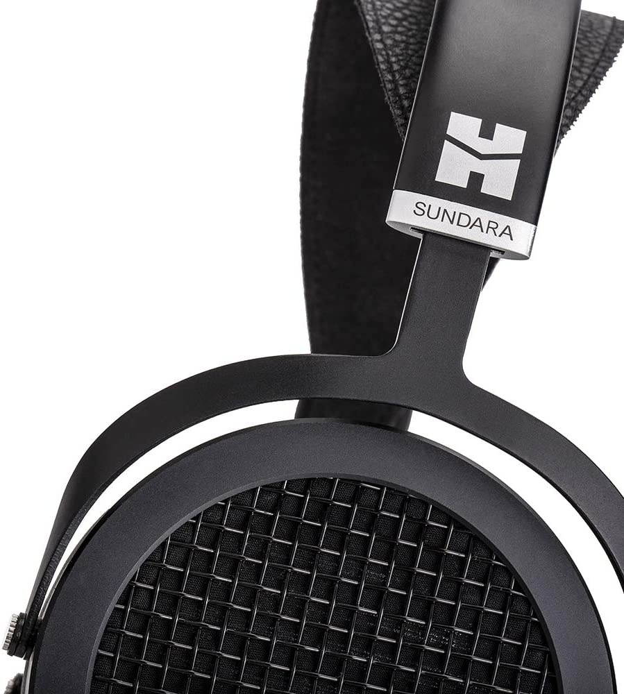 HIFIMAN SUNDARA Hi-Fi Headphone with 3.5mm Connectors, Planar Magnetic, Comfortable Fit with Updated Earpads-Black, 2020 Version