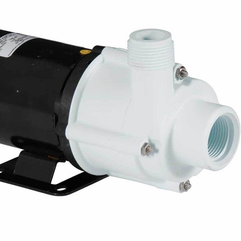 Little Giant Pumps 582507 1325 GPH 1/10 HP Magnetic Drive In Line Aquarium Pump