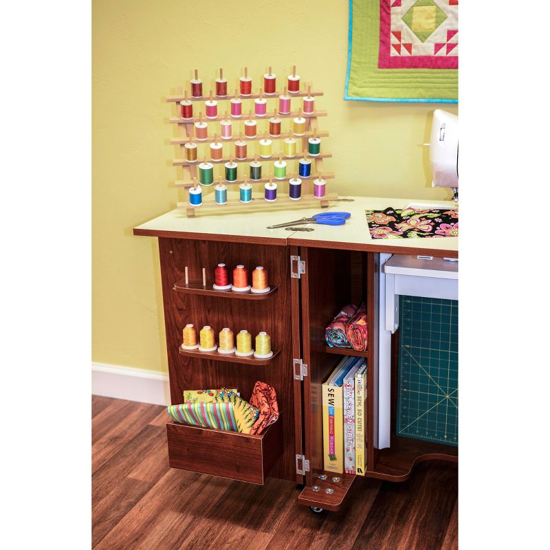 Shaker Printer Stand in Walnut - Atlantic Frame