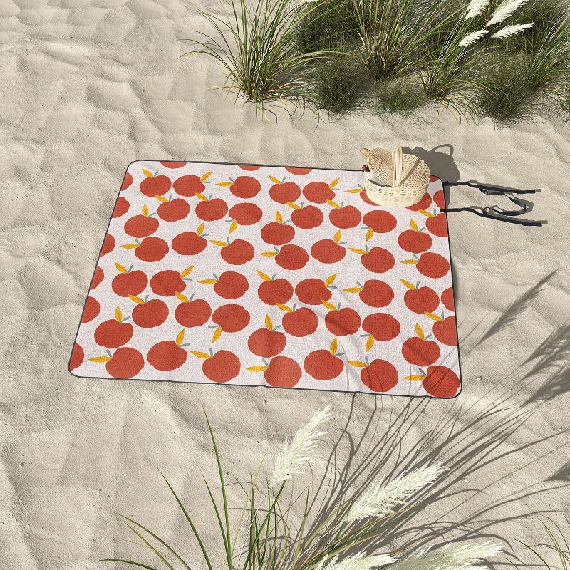 Ninola Design Strawberries Countryside Summer Picnic Blanket - Deny Designs