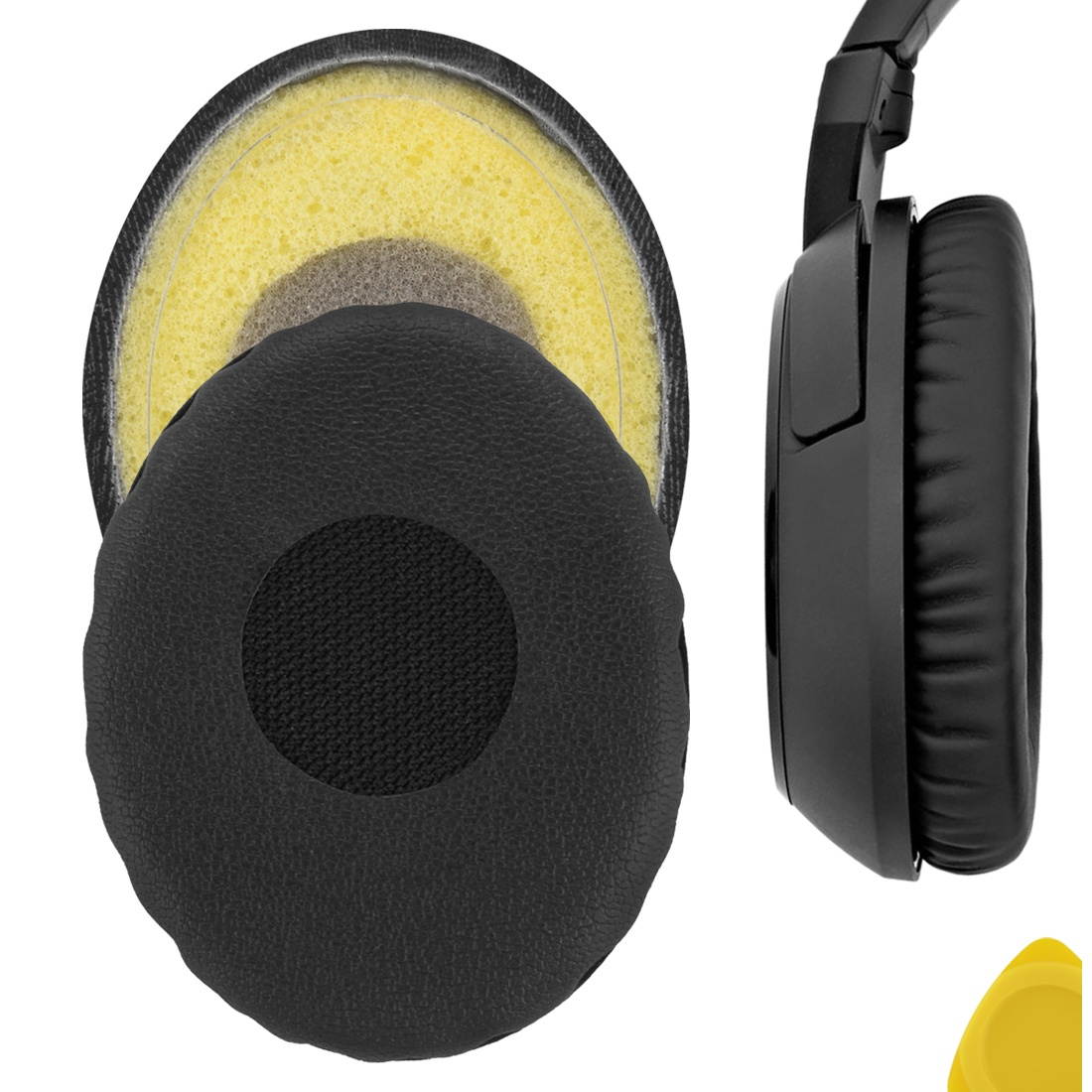 Sennheiser HD228, HD218, HD219, HD229, HD220 Headphones Replacement Ear Pad / Ear Cushion / Ear Cups / Ear Cover / Earpads Repair Parts