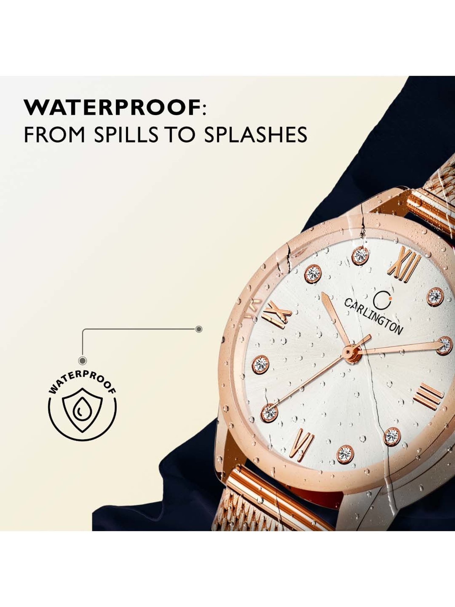 CARLINGTON CT 2005 Analog Watch for Women