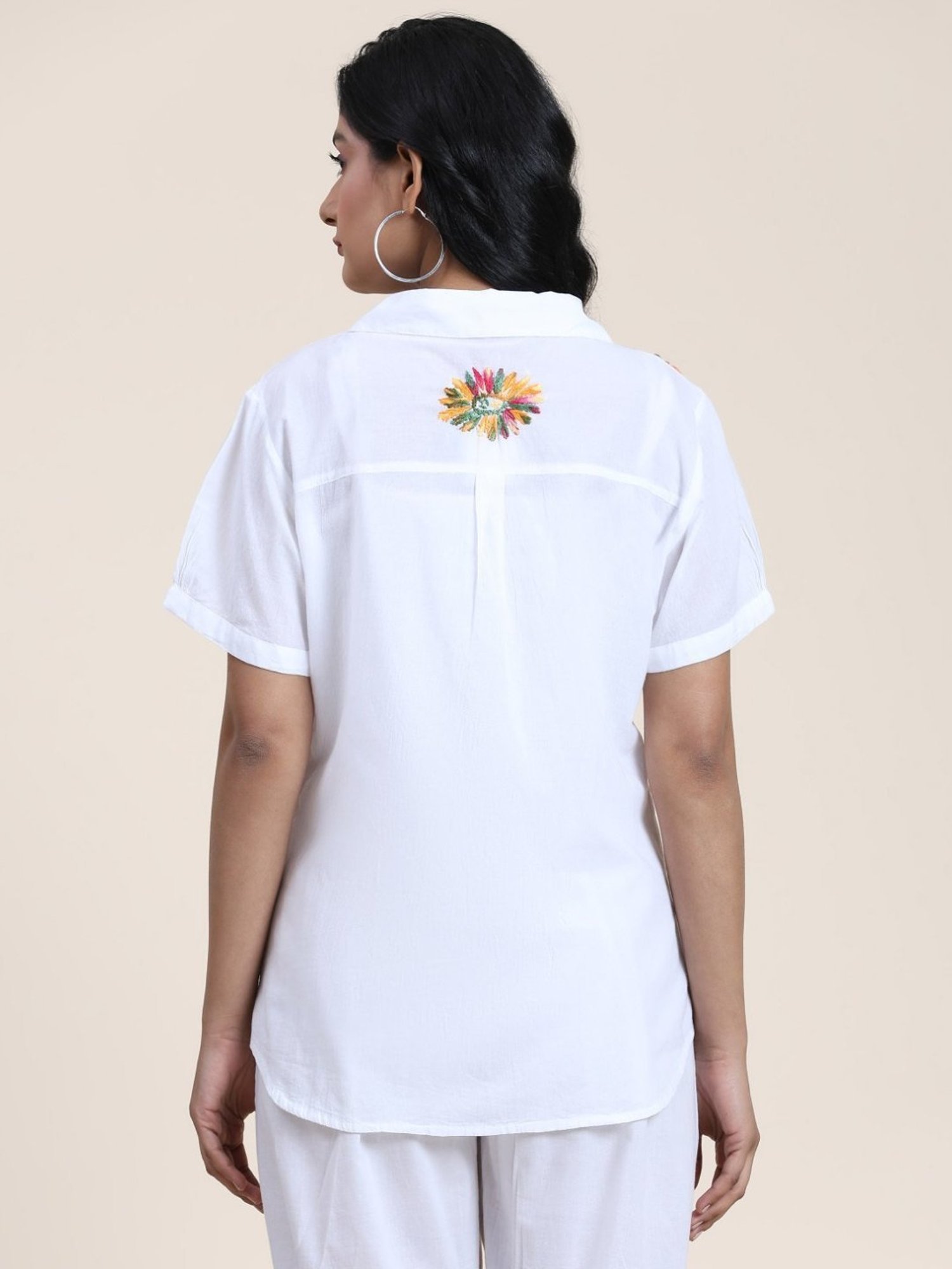 House Of Kari Hand Embroidery Chikankari Shirts