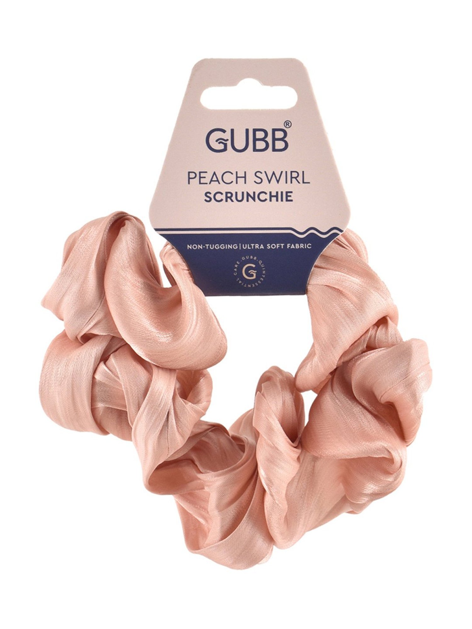 GUBB Hair Scrunchie Peach Swirl for Women