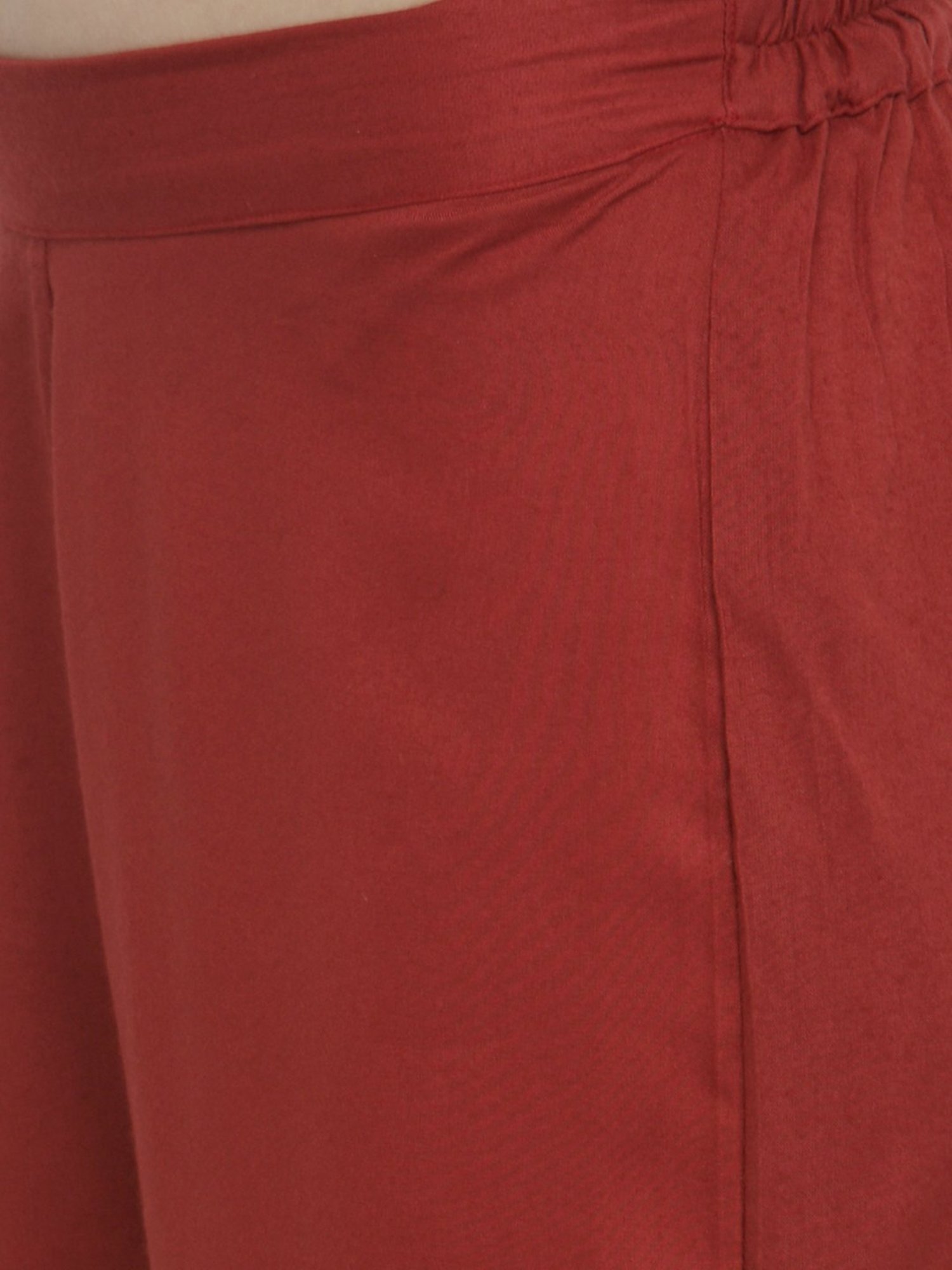 KSUT Rust Regular Fit Pants