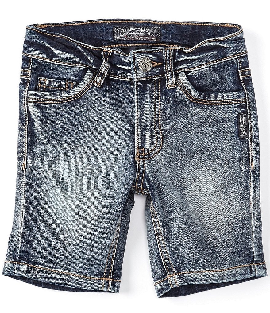 Hippie Girl Little Girls 4-6X Tie-Dye French Terry Dolphin Shorts