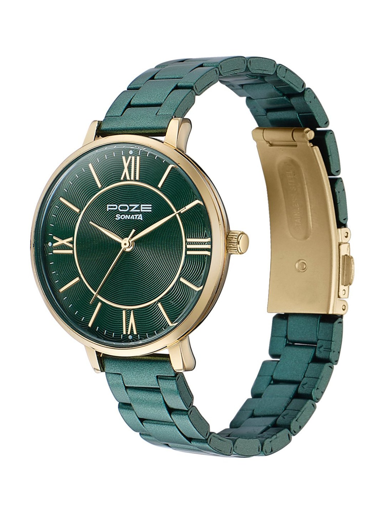 Sonata Poze 3.0 SP80080KM02WF Analog Watch for Women
