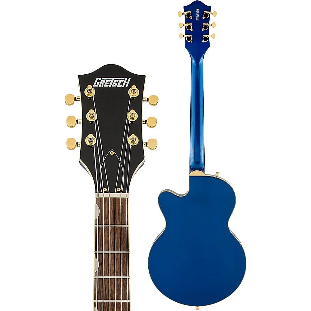 Gretsch Guitars G5655TG Electromatic Center Block Jr. Bigsby Electric Guitar Azure Metallic
