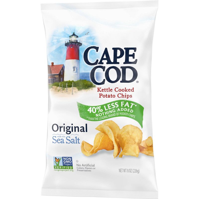 Cape Cod Kettle Cooked Potato Chips - Original 8oz