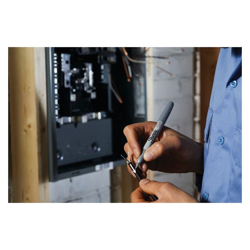 Sharpie 6pk Permanent Marker Metallic Fine Tip Multicolor