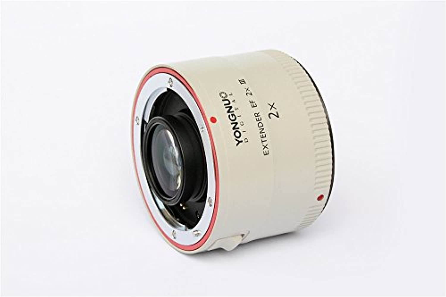 YONGNUO YN2.0X III Teleconverter Extender Auto Focus Lens for Canon EOS EF Lens (YN2.0XIII)
