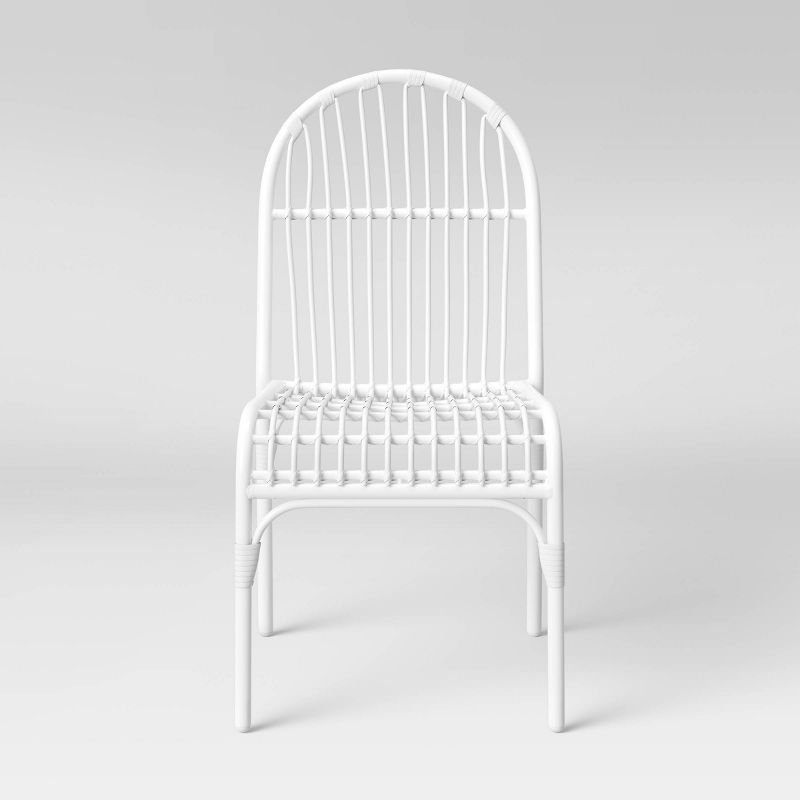 3pc Steel Bistro Set Gray - Nuu Garden