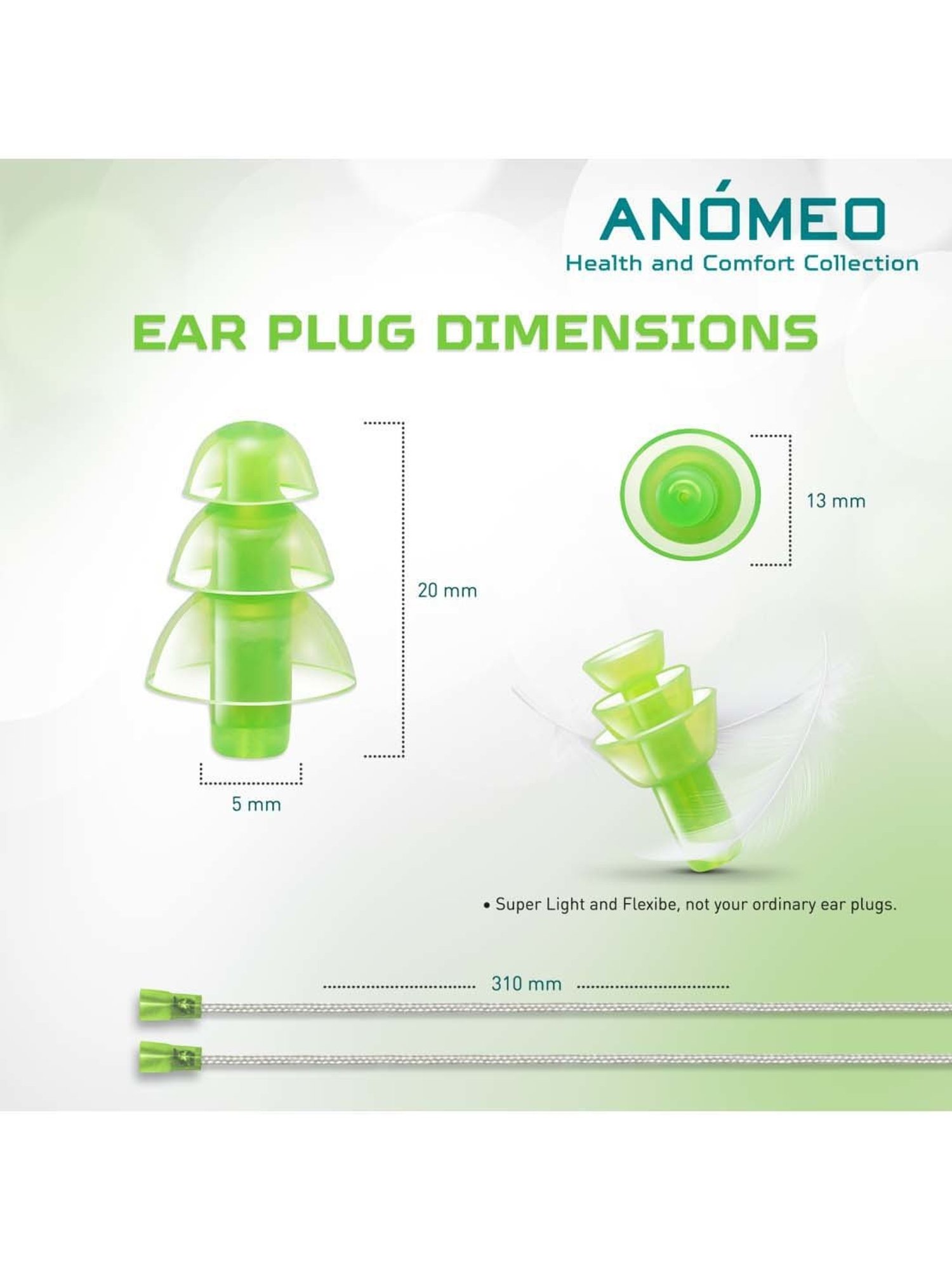 Anomeo Green Ear Plug