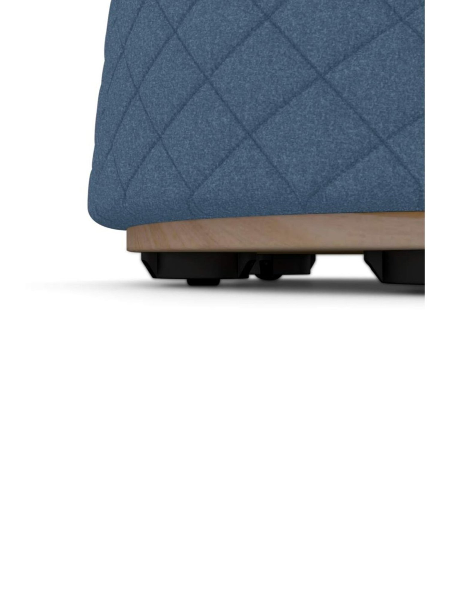 Godrej Interio Drift ?Peacock Green Plywood Pouf (1 Year Warranty)