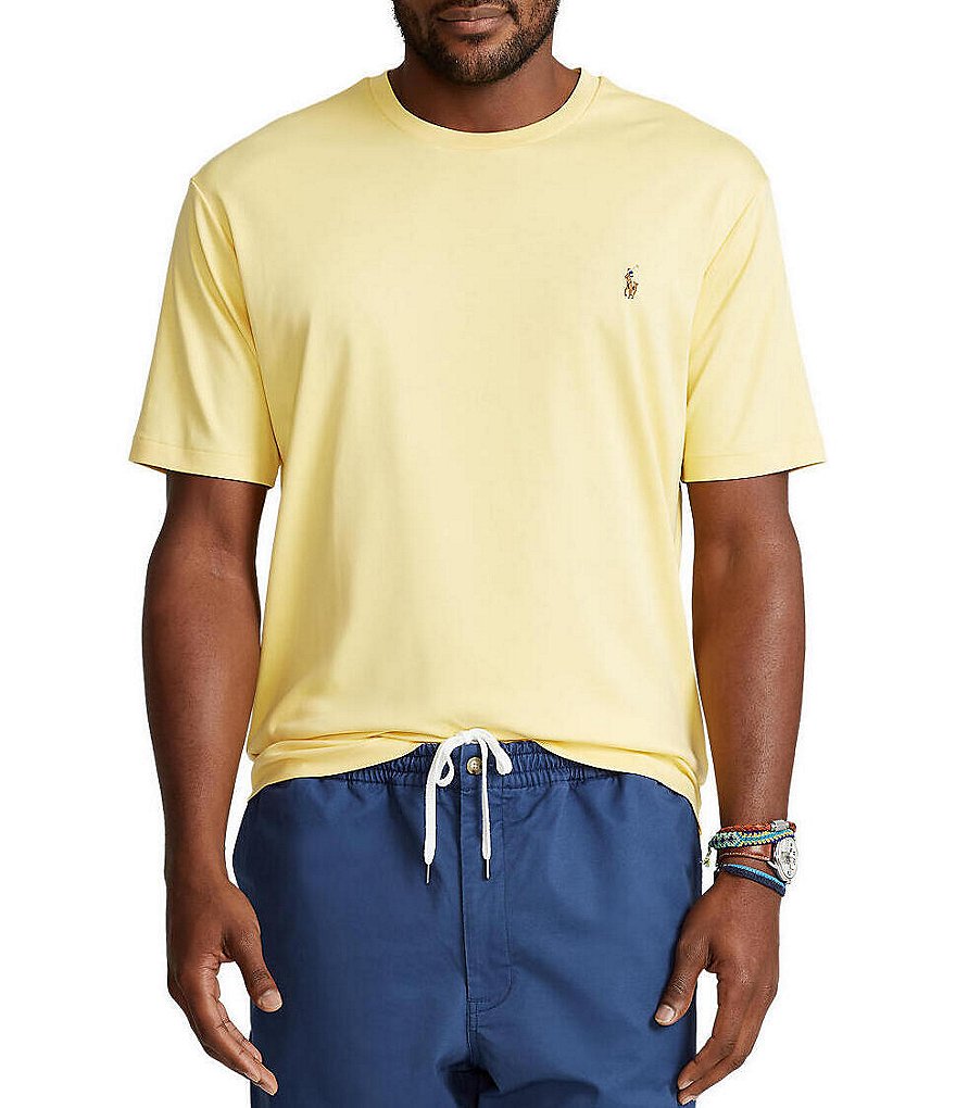 Murano Big & Tall Liquid Luxury Interlock Short-Sleeve Crew Tee