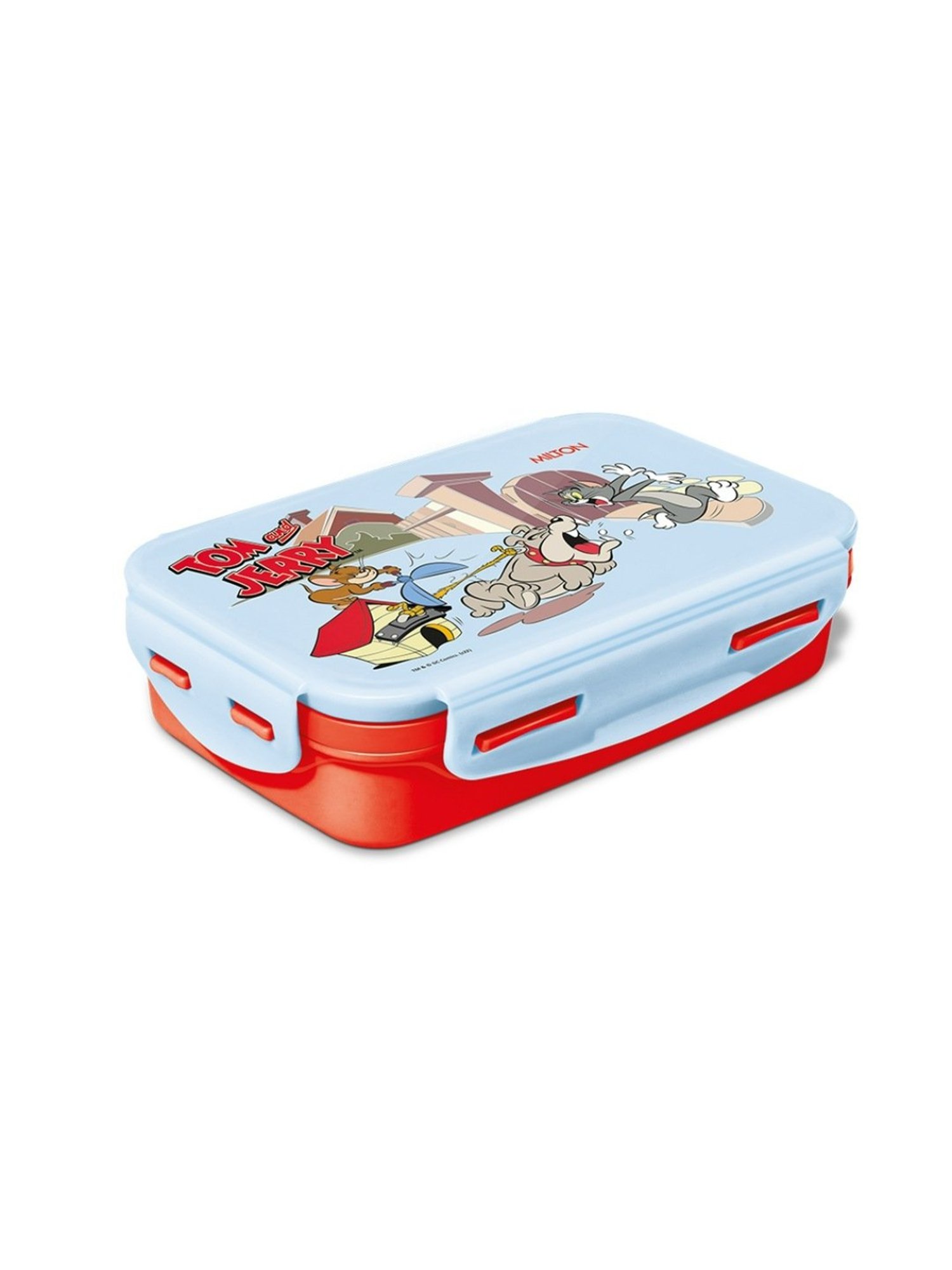 Milton Red Stainless Steel Small Tiffin Box - Set of 2