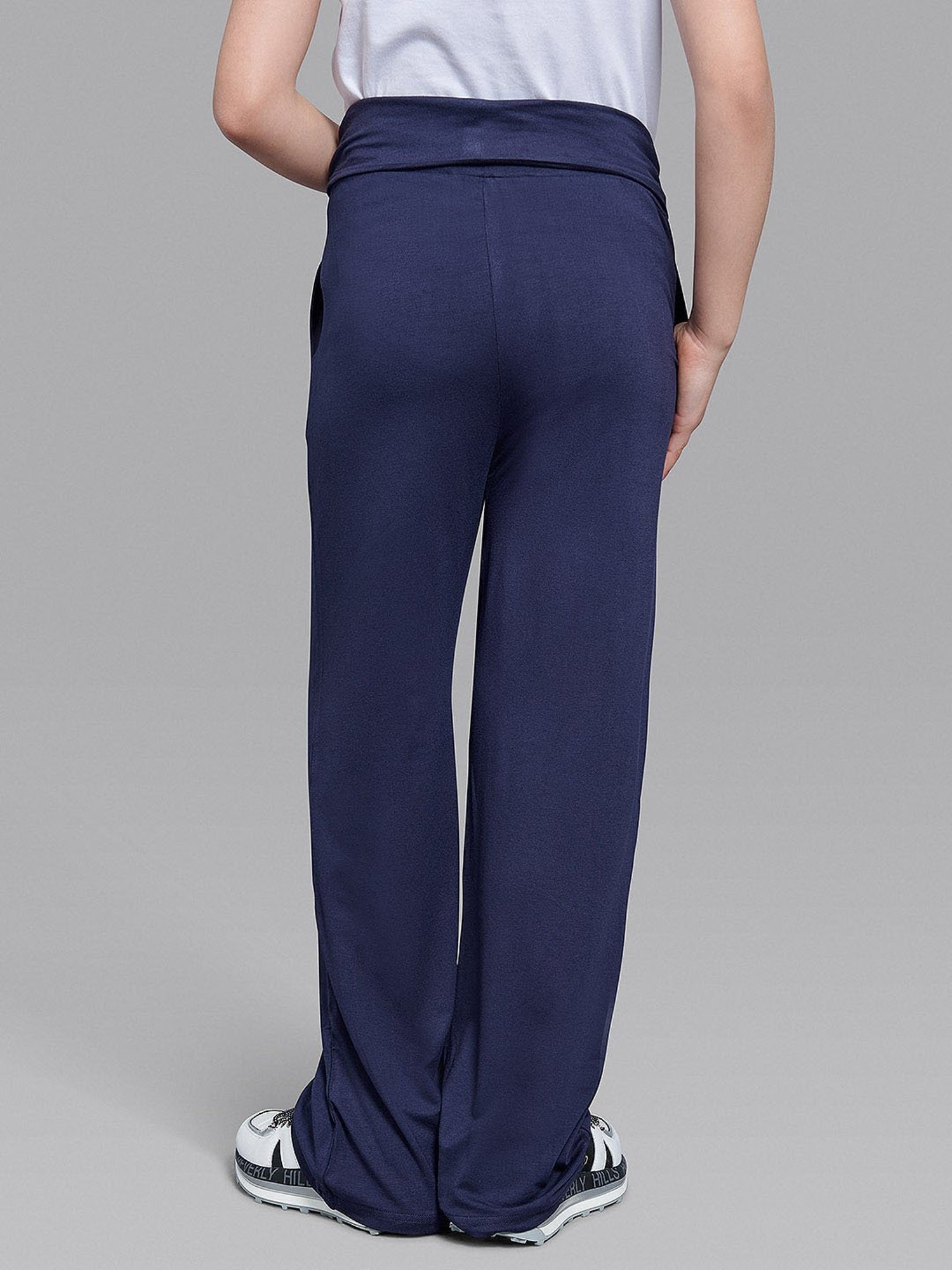 Beverly Hills Polo Club Kids Navy Solid Yoga Pants