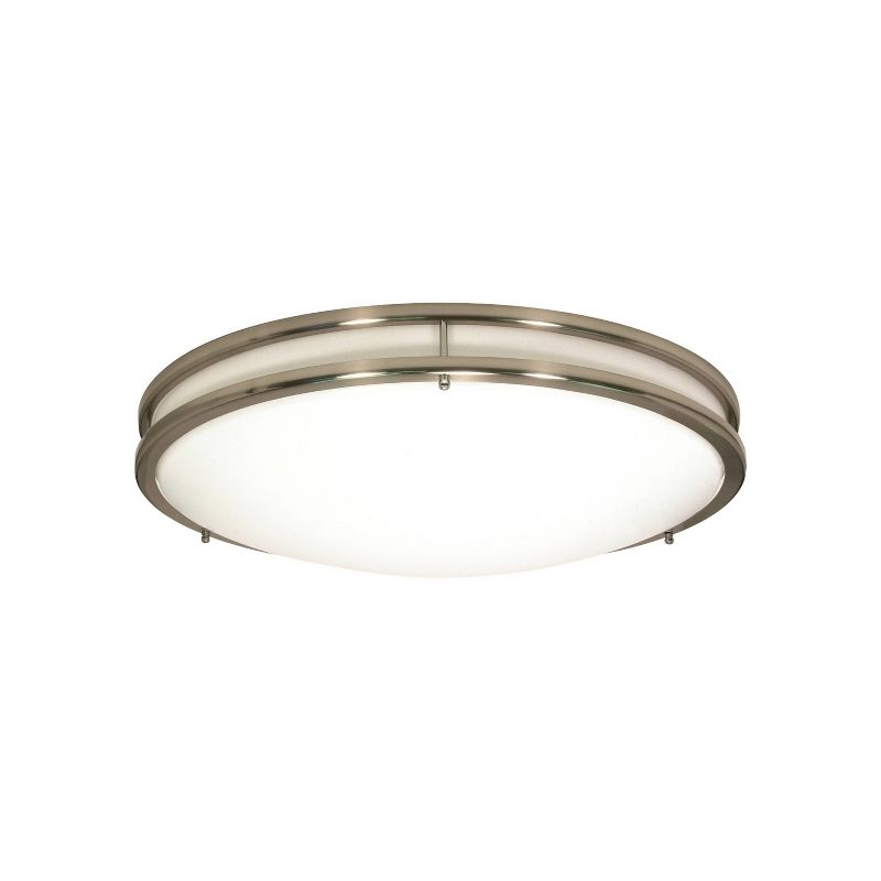 Ceiling Lights Flush Mount Brushed Nickel - Aurora Lighting