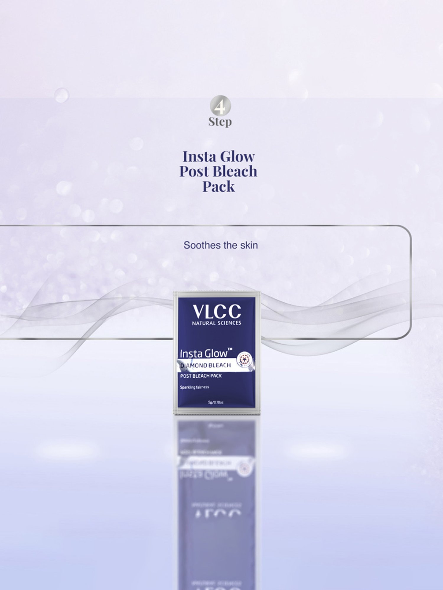 VLCC Insta Glow Gold Bleach & Insta Glow Diamond Bleach Combo