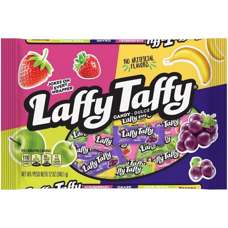 Laffy Taffy Assorted Flavor Candy - 12oz