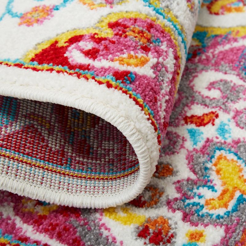 5'2"x7'2" Splash Modern Medallion Area Rug - Home Dynamix