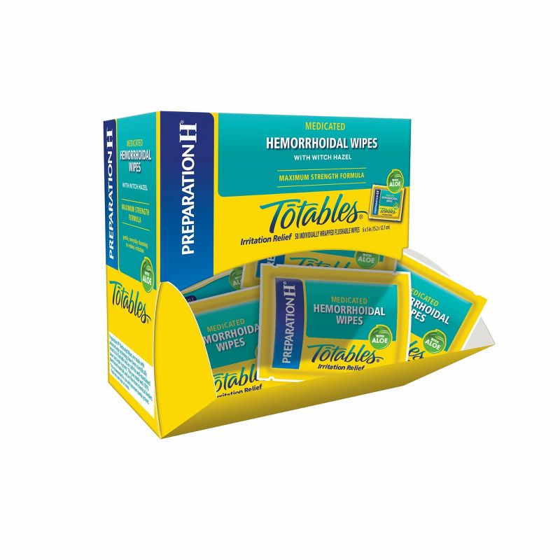 Preparation H Hemorrhoid Dispensor Totables - 50ct