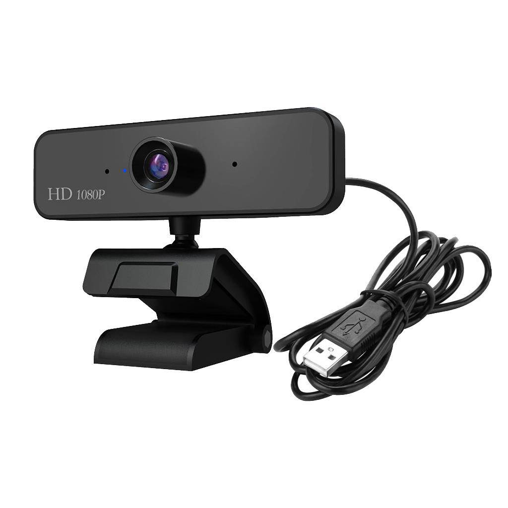 Computer Camera HD Webcam with Mic 1080P Fixed Focus High-end for Video Call