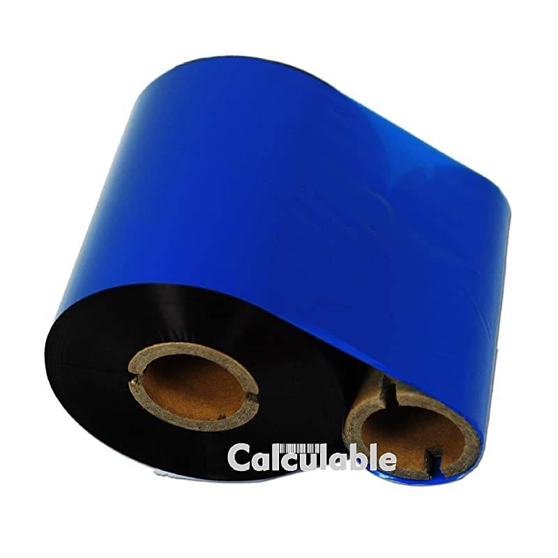 Black 252 x 1476 64mmx450m Thermal Transfer Wax Ribbon for Zebra Desktop PrinterTECDATAMAXINTERMECAVERYCITIZENSATOTSCGODEXARGOXBEIYANGPOSTEK