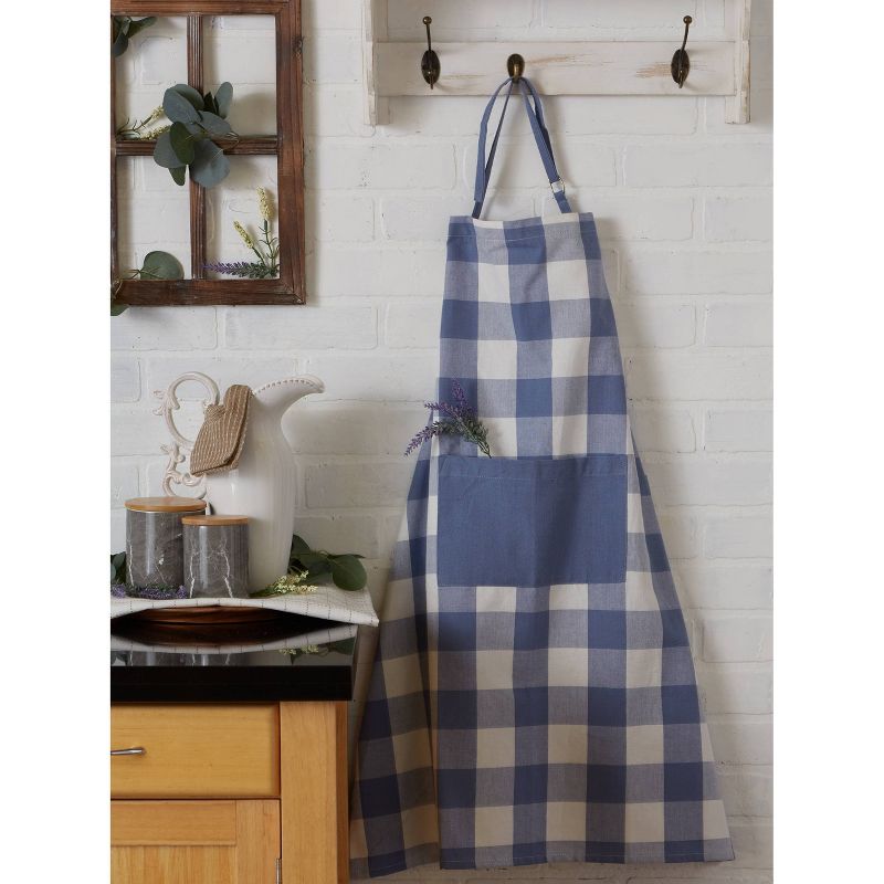 Gallerie II Skeleton Pattern Full Apron