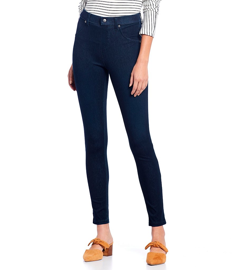 HUE Ultra Soft High Waist Denim Leggings