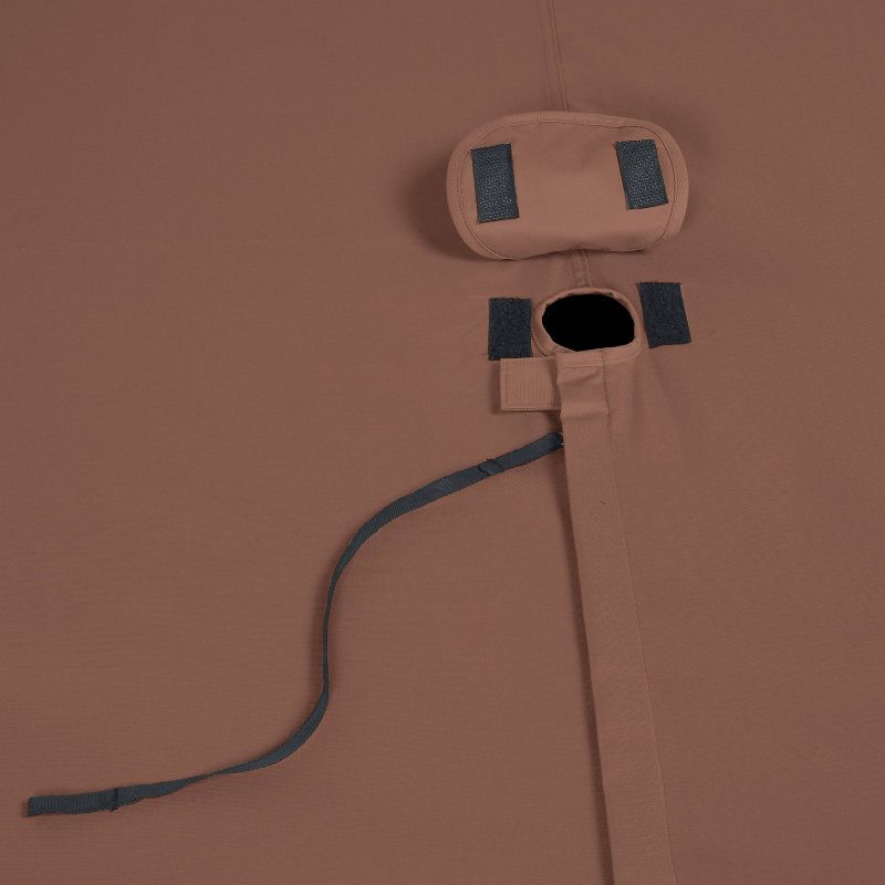 88" Ultimate Rectangular/Oval Table and Chair Set Cover with Umbrella Hole - Duck Covers