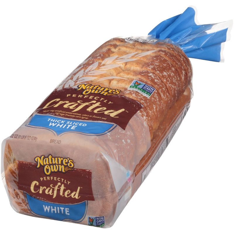 Nature's Own Perfectly Crafted White Sandwich Bread - 22oz