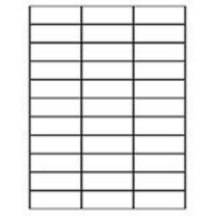 Maco White Laser Name Tag (3 X 4in) (MML-8520)