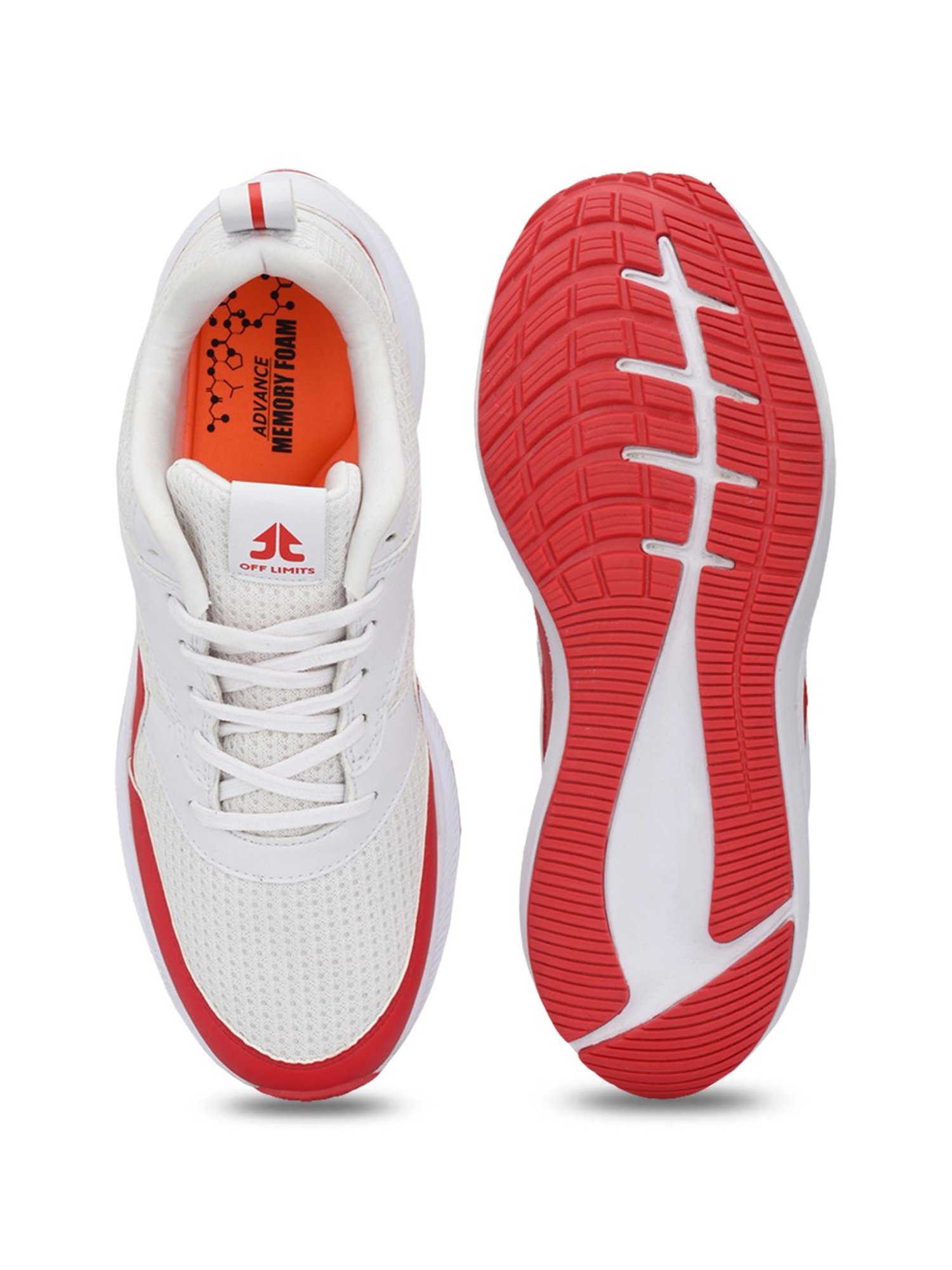 OFF LIMITS Men's STUSSY Pastel White Running Shoes